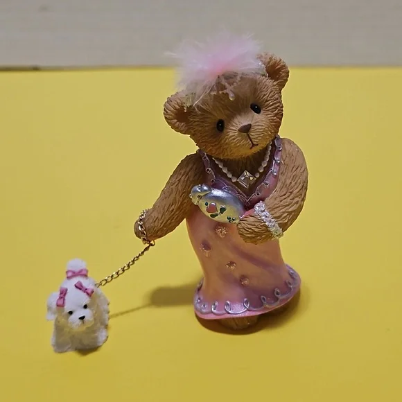 Cherished Teddies: Julia Bearon Gloria Growlette. Charter Member 2000 Figurine. - Picture 3 of 11